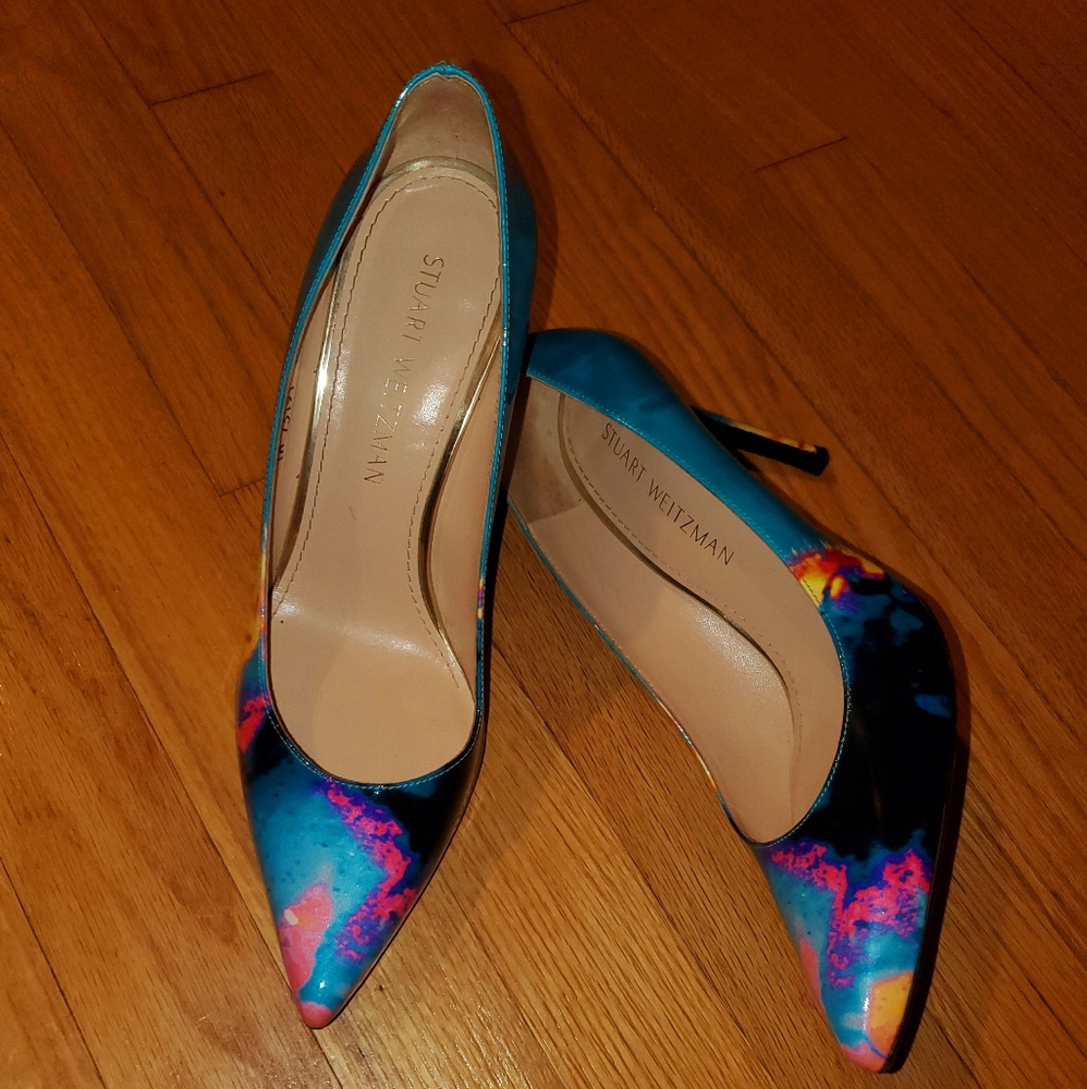 Stuart Weitzman Multi Color Pump - image 1